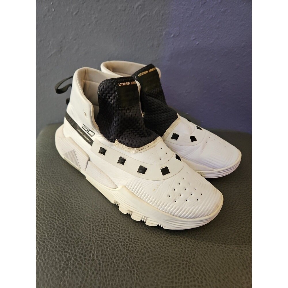 Under Armour Basketball Shoes Men 6 White S Curry athletic tennis‎ shoes